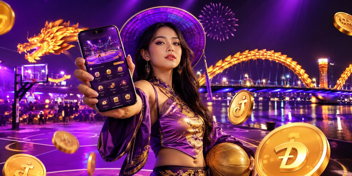 Không gian neon thể thao gợi ý chuyên mục cá cược trên nền di động